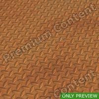 PBR substance preview metal floor rusty 0005